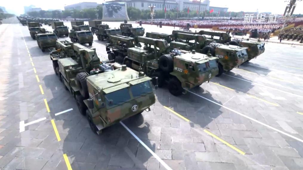 阅兵现场丨装备保障方队：武器装备的“铁甲医院”