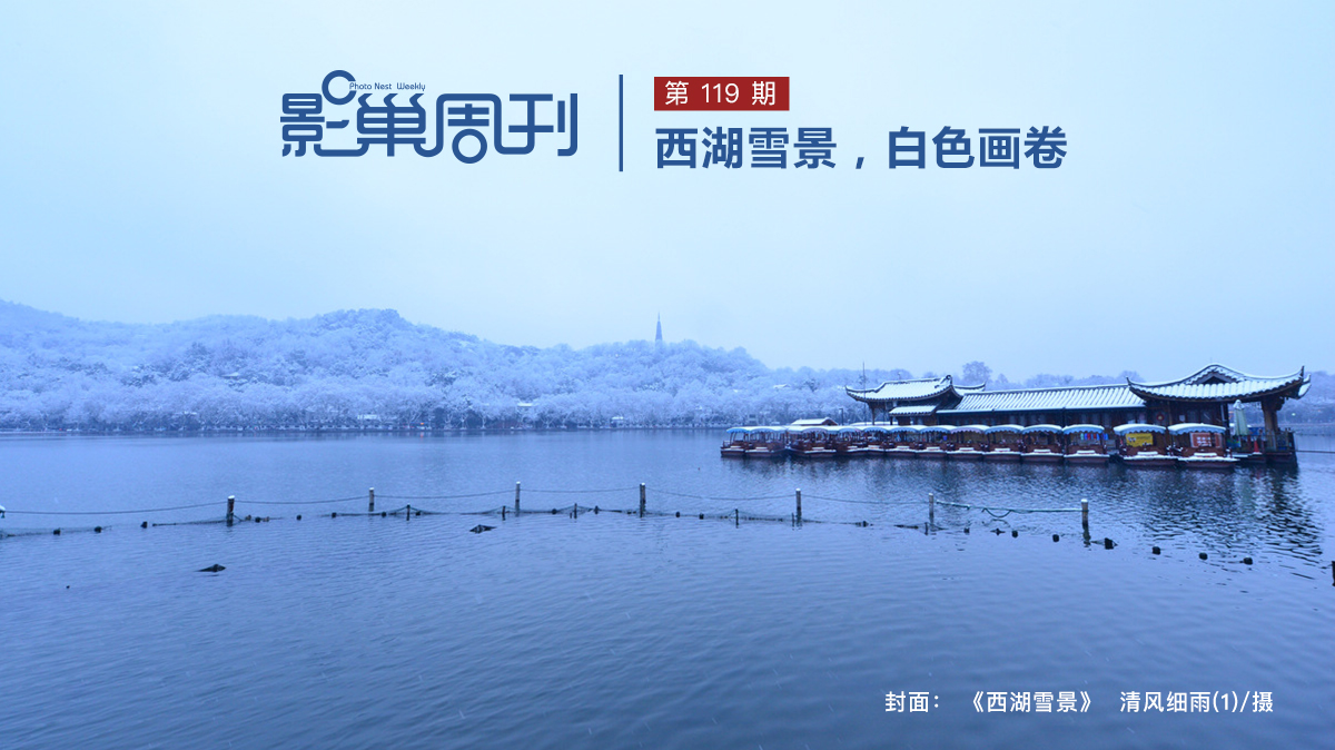 【影巢周刊】西湖雪景，白色畫卷