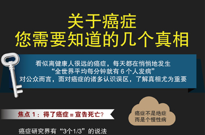 關(guān)于癌癥，您需要知道的幾個真相