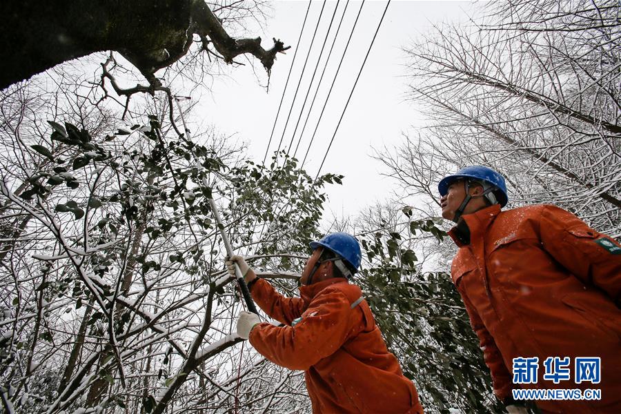（新華全媒頭條）（8）雨雪冰凍中，他們奮力前行——基層黨員干群抗擊冰雪災害紀實