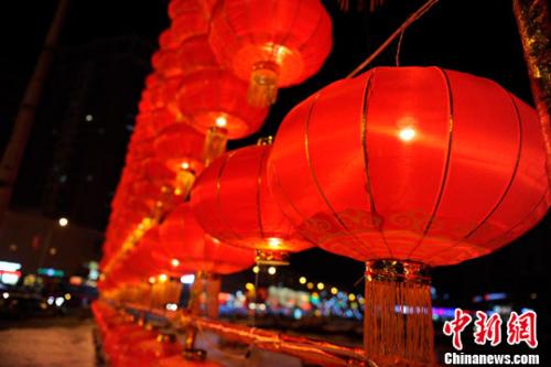 資料圖：紅燈籠。宋文佳 攝