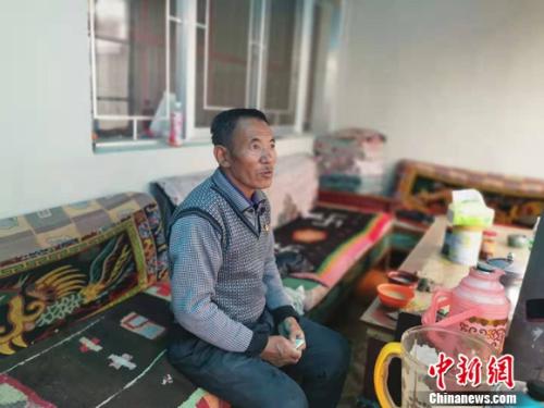 圖為黨確桑布。 謝藝觀 攝