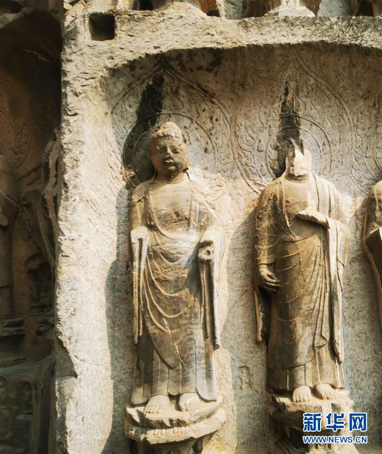 （圖文互動）（5）合體了，龍門石窟流散佛首首次實現(xiàn)“數(shù)字復(fù)位”