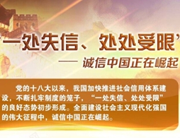 圖解：“一處失信、處處受限”——誠信中國正在崛起