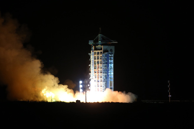 4月6日，實踐十號衛(wèi)星發(fā)射升空。