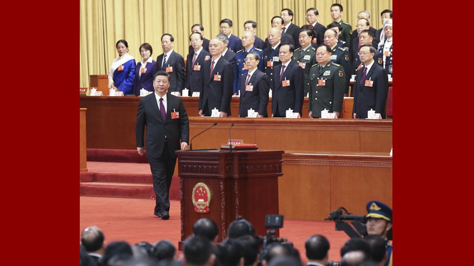 習(xí)近平當(dāng)選國家主席、中央軍委主席