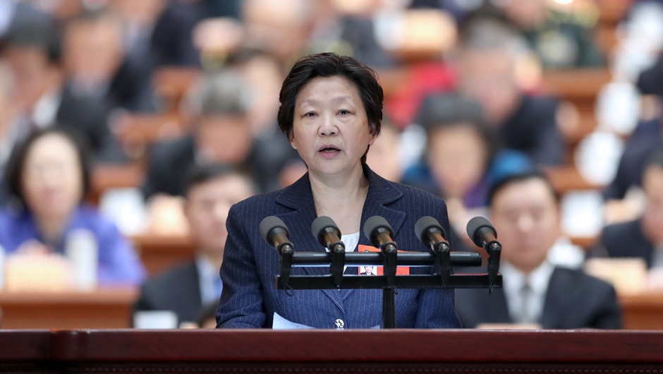 全國政協(xié)人口資源環(huán)境委員會副主任，九三學(xué)社中央副主席 印紅