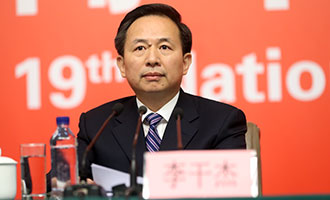 環(huán)境保護部黨組書記、部長李干杰