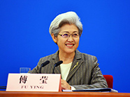 十二屆全國(guó)人大三次會(huì)議副秘書長(zhǎng)、發(fā)言人傅瑩