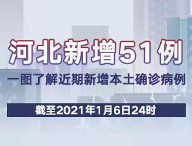 河北新增51例，一圖了解近期新增本土確診病例