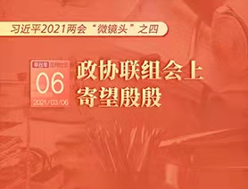 習近平2021兩會“微鏡頭”之四：3月6日 政協(xié)聯(lián)組會上，寄望殷殷