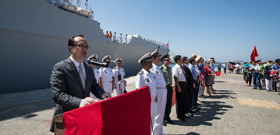 友誼、和平、交流、合作：中國海軍152艦艇編隊(duì)到訪埃及