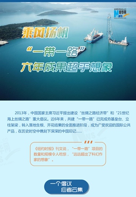 乘風揚帆！“一帶一路”六年成果超乎想象